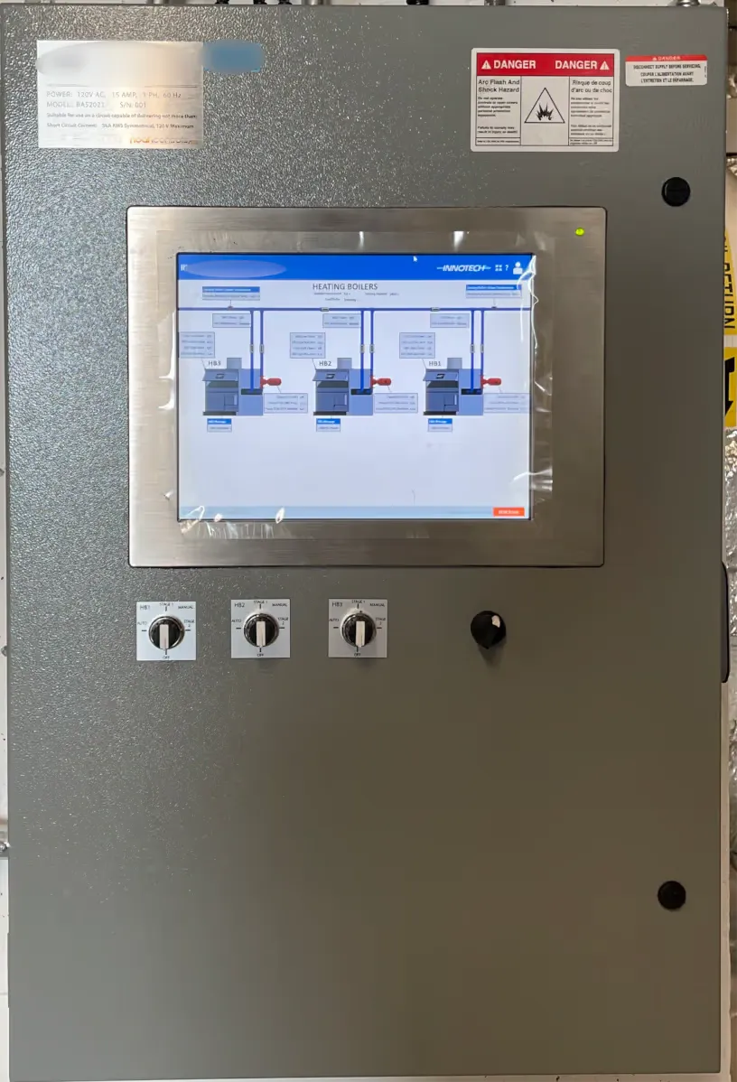 BAS Control Panel with Cellular Antenna