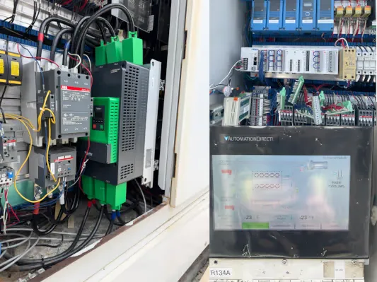 Chiller control upgrade