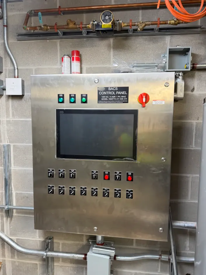 Stainless Steel BAS Panel for Commercial Infrastructure